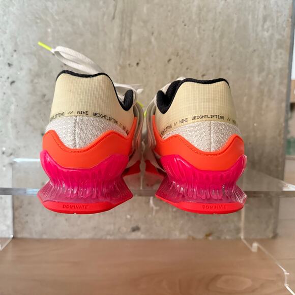 Nike Romaleos 4 SE White Black Bright Crimson SZ 7.5 - Picture 5 of 10